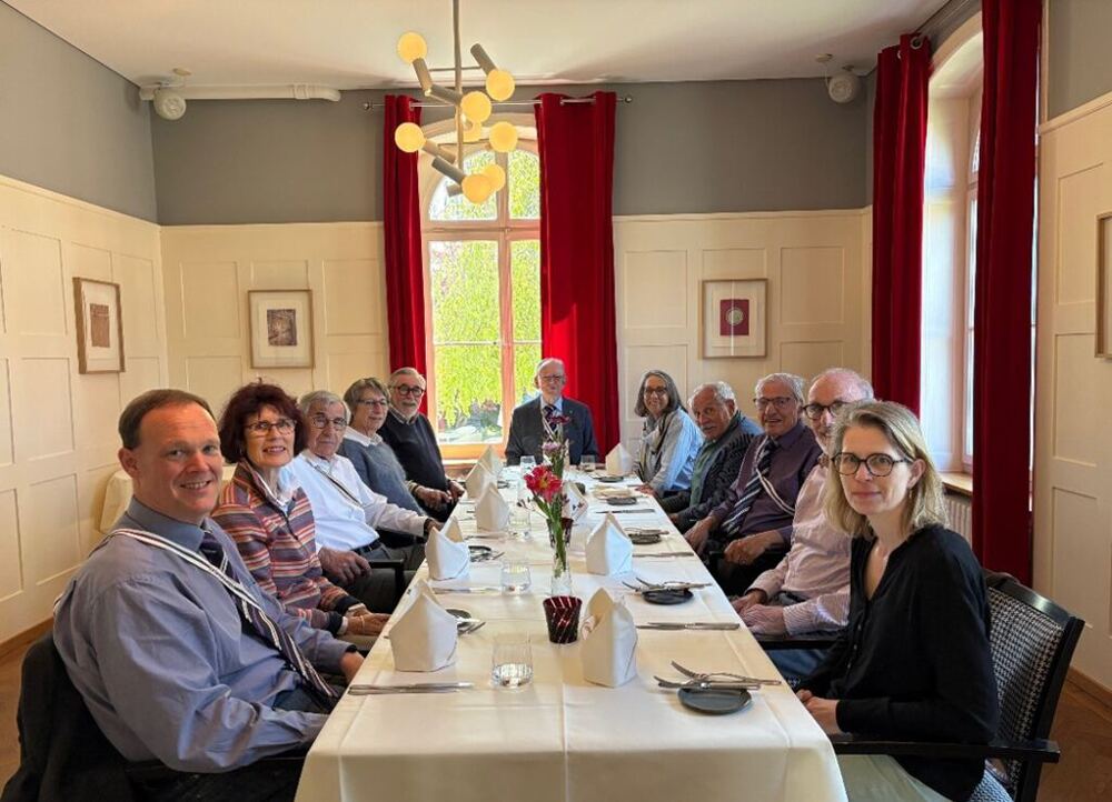 Mittagessen im Hotel Auberge