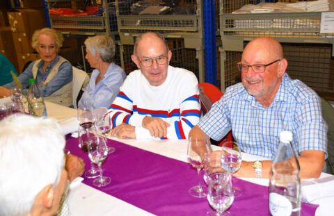 v.l. Dolores, Margrit, Macro, Pluto