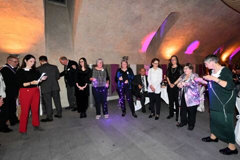 die Lichterkette entwickelt sich